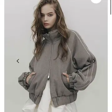 THETOE Brixton track jacket / GRAY M