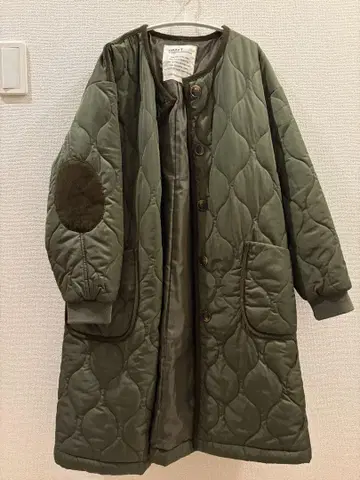 CRAFT STANDARD BOUTIQUE 퀼팅 코트 카키