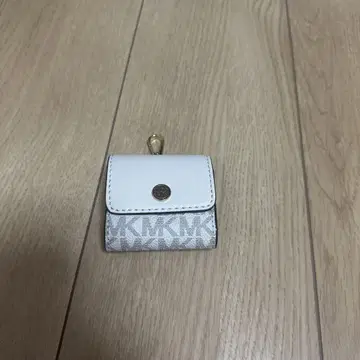 MICHAEL KORS 동전 지갑 화이트/그레이