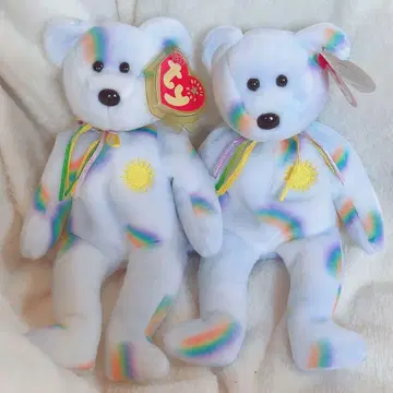 [ 내일 발송 가능 ] Ty beanie babies 곰 봉제 인형 세트