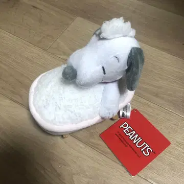 SNOOPY 봉제 인형 목욕 시간