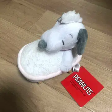 SNOOPY 봉제 인형 목욕 시간