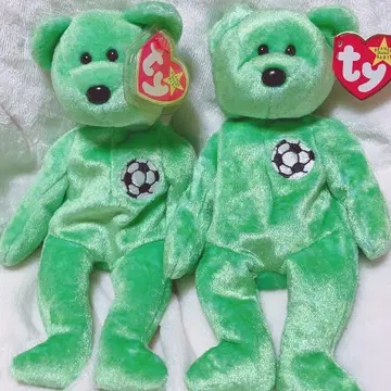 [ 내일 발송 가능 ] Ty beanie babies 곰 봉제 인형 축구