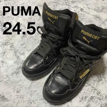새상품급 푸마 PUMA 24.5cm 블랙 스니커즈