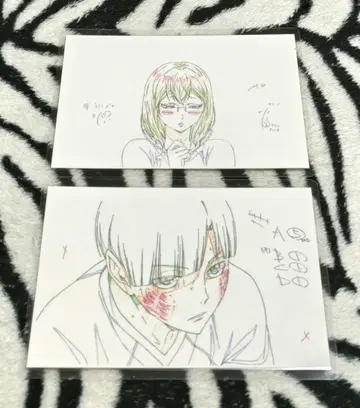 하이큐!! 원화 엽서 2종 세트 3 라미네이티드 낱개 판매