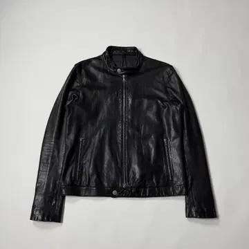 90-00s 레더 싱글 라이더스 재킷