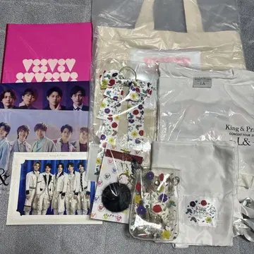 [새상품급] King & Prince 콘서트 굿즈 세트 나가세 렌