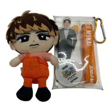 Snow Man 무카이 코지 스노치루 봉제 인형 아크릴 스탠드 2