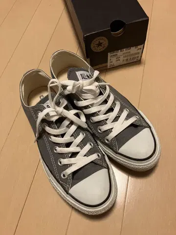 CONVERSE ALL STAR 그레이 24.0cm 박스 포함