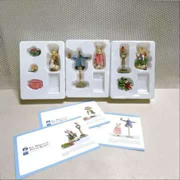 r. 피터 래빗 피규어 컬렉션 2세트 반다이