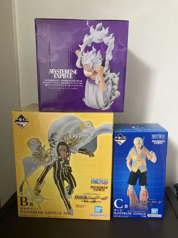 원피스 제일복권 피규어 ABC상 세트 루피 볼사리노 상디