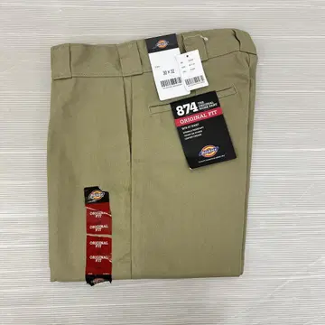 미사용품 디키즈 874 워크 팬츠 베이지 30 x 32
