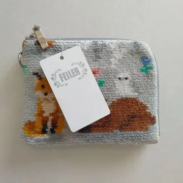 미사용 새상품 FEILER 페이러 파우치 윈터 애니멀즈 L자 파우치 2