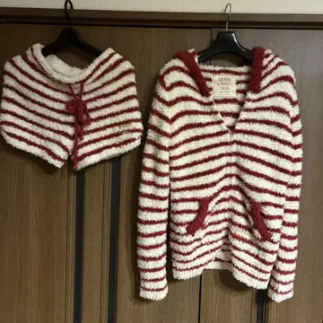 젤라또피케 MERRY CHRISTMAS 후드 부착 룸웨어 상하의