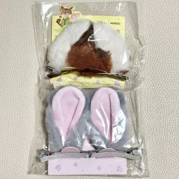 주토피아 Zootopia MINISO 닉과 주디 귀 헤어핀