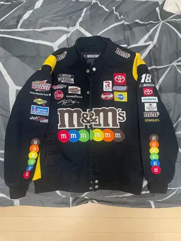 NASCAR M&M's 데님 자켓 L 사이즈