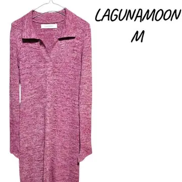 [ 새상품급 ] LAGUNAMOON 핑크 니트 원피스 긴팔 M
