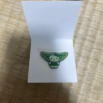 오사카 간사이 만박 일본관 키티 핀 배지 미카즈키모