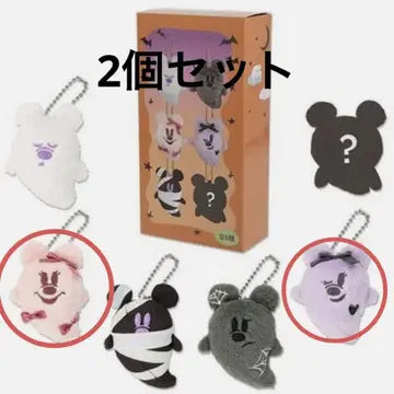 [ 2개 세트 ] 디즈니 유령 봉제 인형 참 핑크 보라색 2025