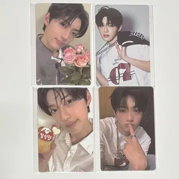BOYSPLANET 2 한국 아카이브전  포토 카드 4장