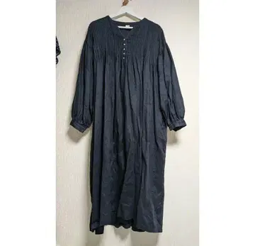 08맵 린넨 원피스 네이비