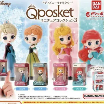 반다이 Qposket 디즈니 캐릭터 3개 세트