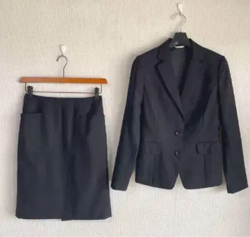 퍼슨즈 스커트 수트 9 W66 블랙 취업활동 2버튼 봄/가을 DMW