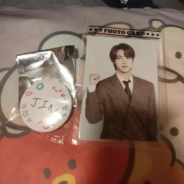 RUN SEOKJIN in JAPAN 캡슐 토이 캔뱃지