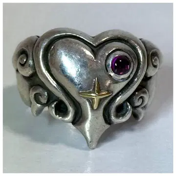 T-KOO52 티쿠 피프티투 엔젤 하트 실버 반지