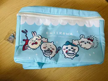 Avail 치이카와 (먼작귀) 뚜껑 포함 수납 박스 참 포함 지퍼 타입