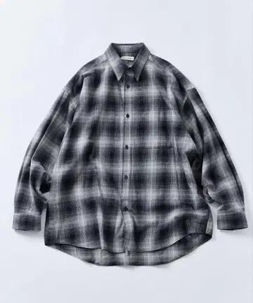 FREAK'S STORE 옴브레 체크 플란넬 셔츠 M 시착만 한 상품