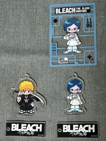 BLEACH 메디코스 이치고 이시다 3점 세트