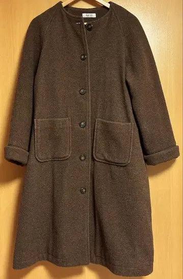 PAR ICI 팰리시 노카라 코트 브라운