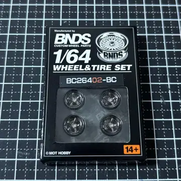 BNDS 1/64 휠 & 타이어 세트 BC26402-BC