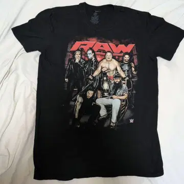 WWE RAW T셔츠 블랙 M