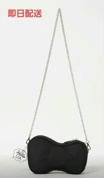 [ 인기 상품 ] 유나이티드 애로우즈 헬로키티 숄더백 블랙