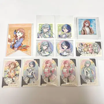 프로세카 감사제 그리팅 카드 글리카 스티커 캔뱃지 모어모어점프