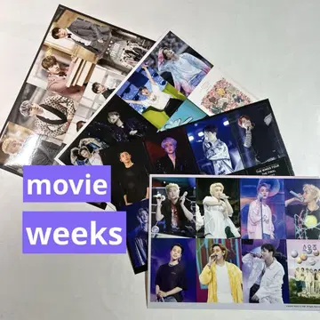 BTS / movie weeks 예매 혜택 스티커 세트