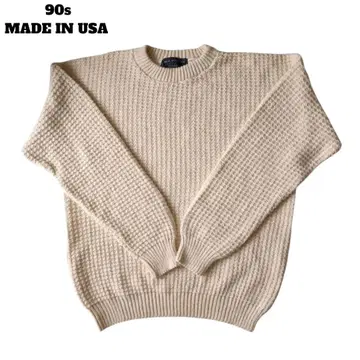 [ 90s MADE IN USA ] IRON MOUNTAIN 코튼 스웨터