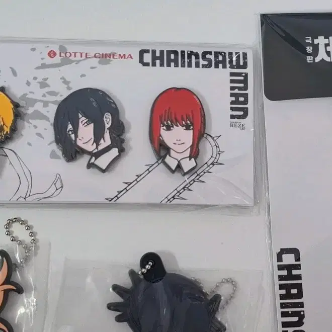 Chainsaw Man Keyring Badge Goods Reze Arc