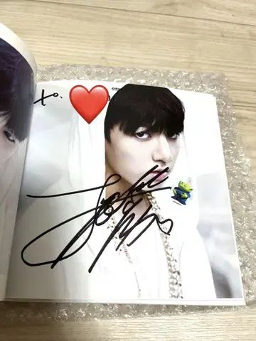 BTS 정국 사인회 정국 친필