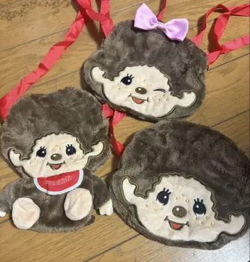 몬치치 봉제 인형 미니백