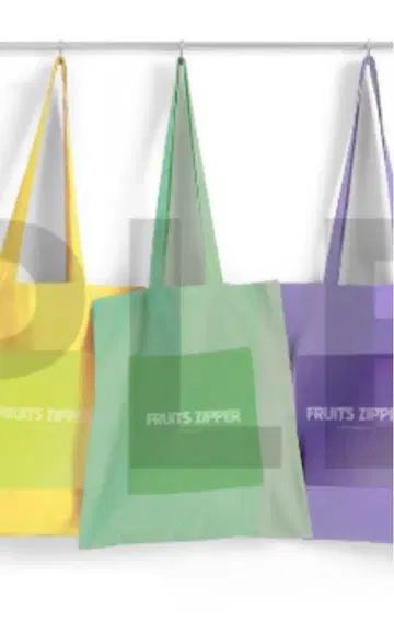사쿠라이 유이 토트백 FRUITS ZIPPER 후르츠 지퍼