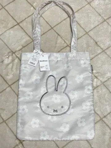 미피 전시회 MIFFY FLOWER 토트백 그레이 DickBruma