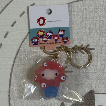 산리오 미야쿠미야쿠 변신 마스코트 클리어 헬로키티