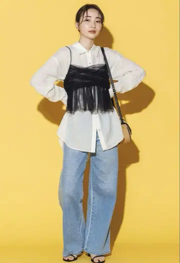 그레디 브릴리언트 튤 뷔스티에