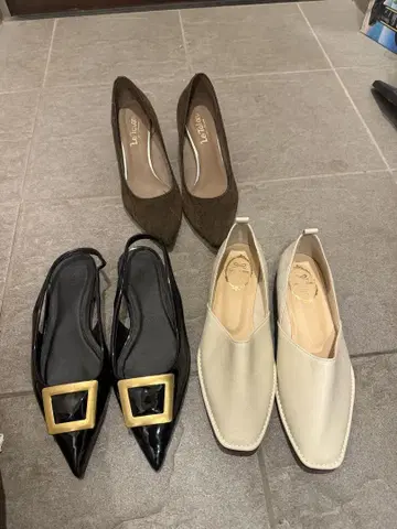 펌프스 3켤레 세트