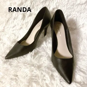 [ RANDA ] 란다 가죽 스틸레토 펌프스 23.5