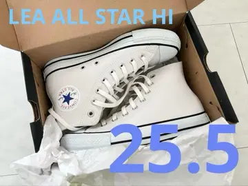 컨버스 CONVERSE LEA ALL STAR HI 화이트 25.5