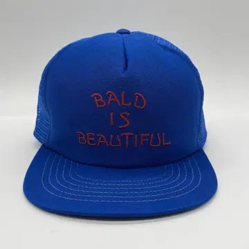 빈티지 USA 'BALD IS BEAUTIFUL' 캡 80s